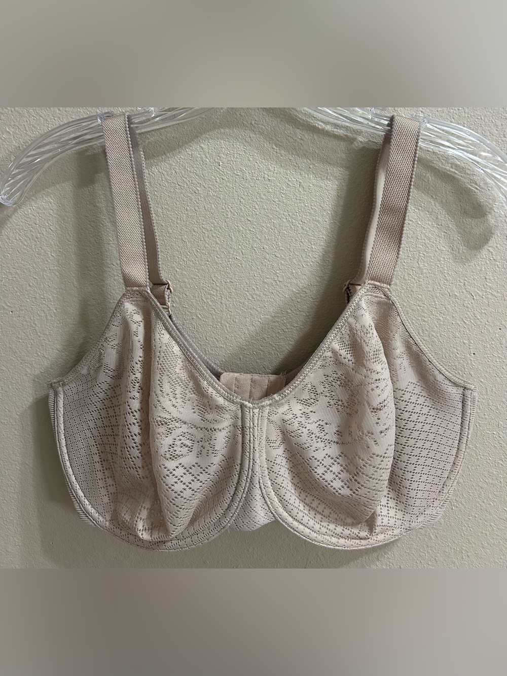 Wacoal 857210 Visual Effects Minimizer Bra Size 34G Nude Underwired Unpadded